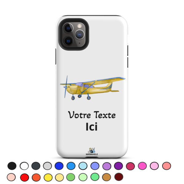 Coque double protection pour iPhone® Avion