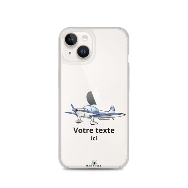 Coque transparente pour iPhone® Avion