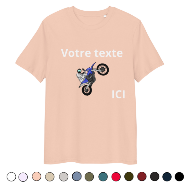 T-shirt Biologique Unisexe Moto-cross