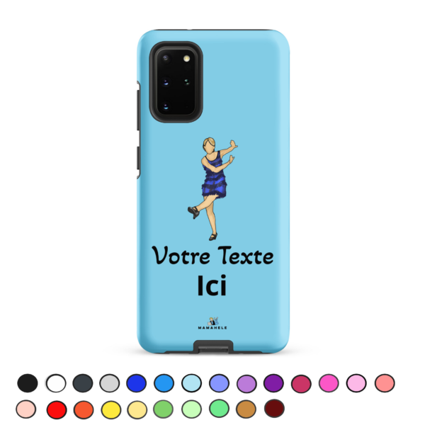 Coque double protection Samsung® Swing - personnage femme