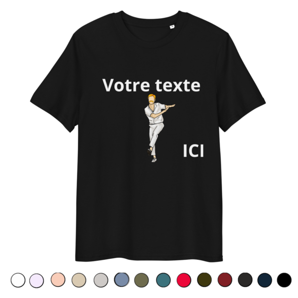 T-shirt Biologique Unisexe Swing - personnage homme