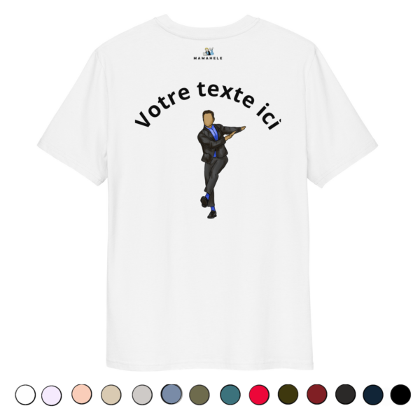 Camiseta recto-verso Orgánica Unisex Swing - Personaje hombre