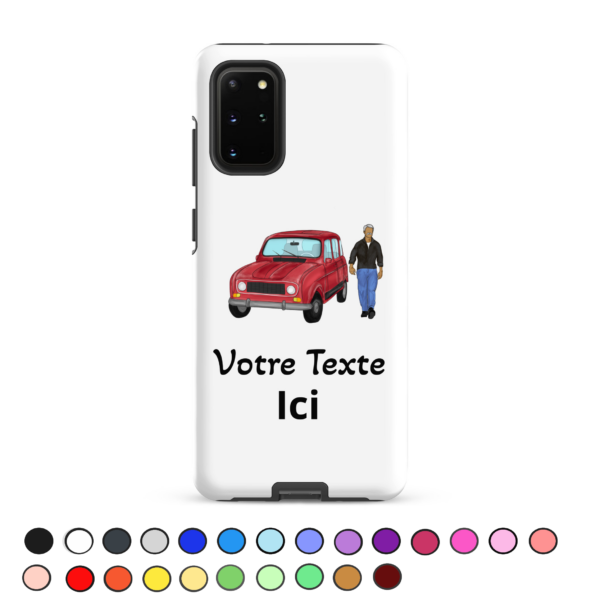 Coque double protection Samsung® Voiture - personnage homme