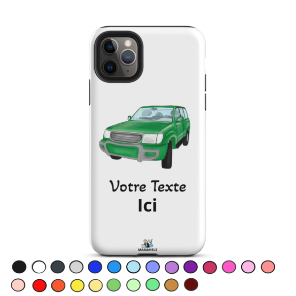 Coque double protection pour iPhone® Voiture