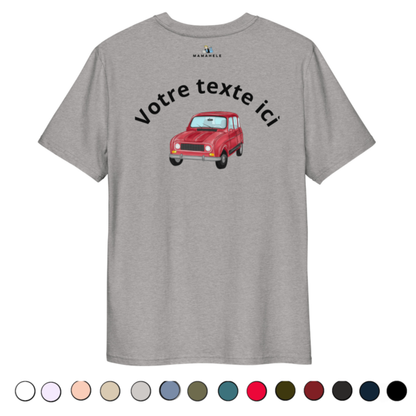 Car Doubled-Side Organic Unisex T-Shirt