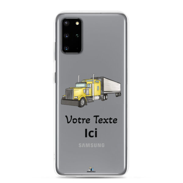 Coque transparente Samsung® Truck Américain