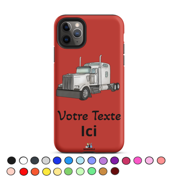 Coque double protection iPhone® - Truck Américain