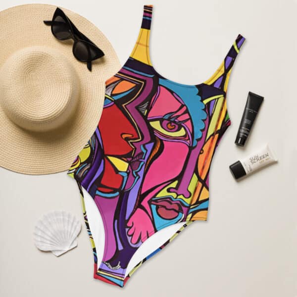 Pink One-Piece Swimsuit