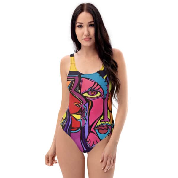 Pink One-Piece Swimsuit