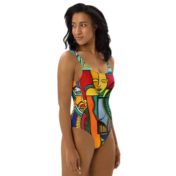 Maillot de Bain Une Pièce Ethnic