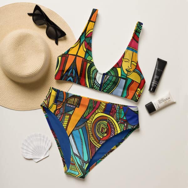 Maillot de Bain Ethnic Eco-Responsable