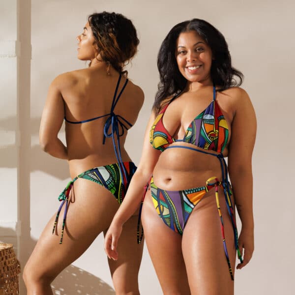 Recycled Ethnic Bikini - Image 4
