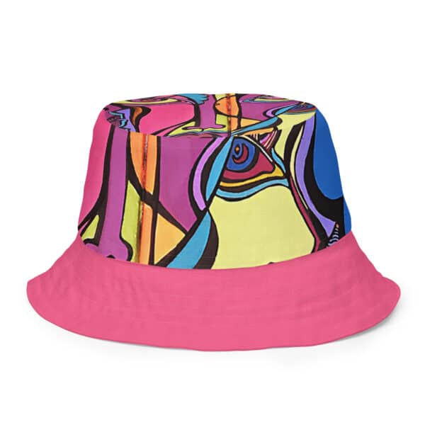 Pink Reversible Bucket Hat - Image 12