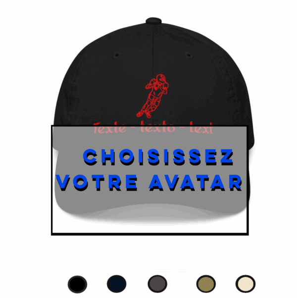 Casquette Biologique Brodée Jim
