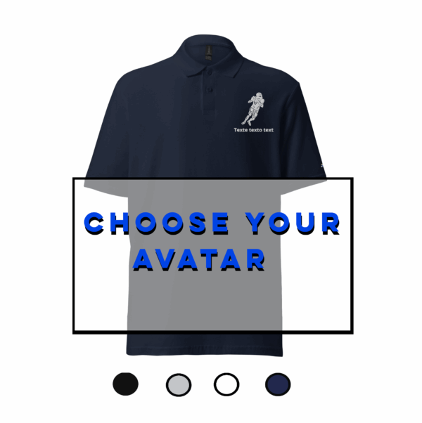 Unisex Polo Embroidered Jim