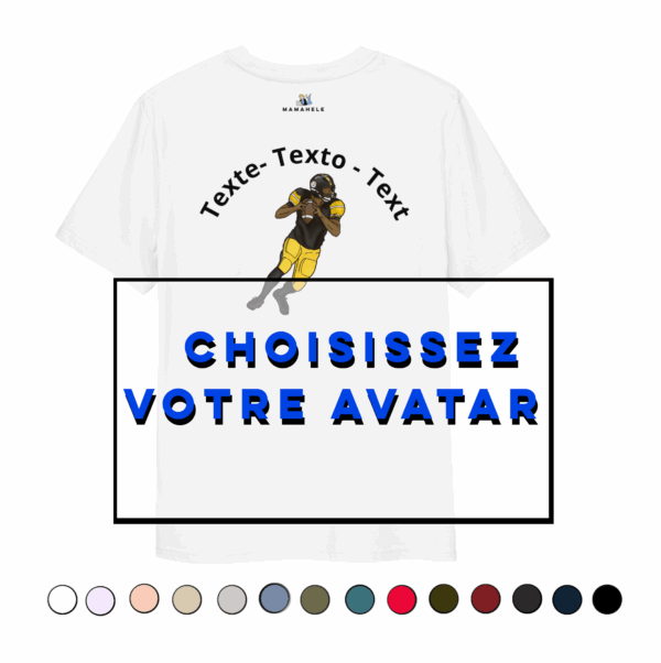 T-shirt Biologique Dos Unisexe Jim
