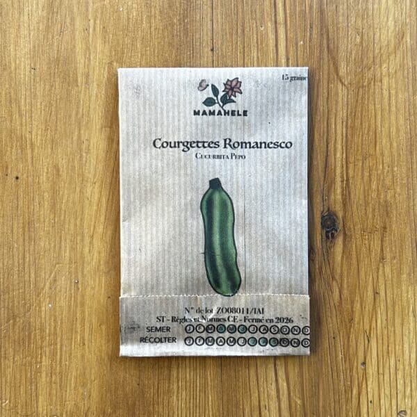 Graines de Courgette Romanesco