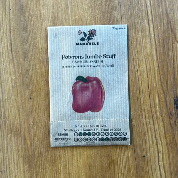 Graines de Poivron Jumbo Stuff